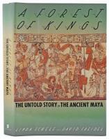 Linda Schele - David Freidel: A Forest of Kings. The Untold Story of the Ancient Maya. With color photographs by Justin Kerr. New York,1990,William Morrow and Co. Inc. Első kiadás. Fekete-fehér és színes képanyaggal illusztrált. Kiadói félvászon-kötés, kiadói papír védőborítóban.
