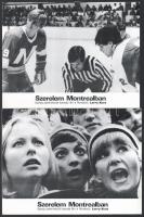 ,,Szerelem Montreálban" című kanadai film jelenetei és szereplői, 11 db vintage produkciós film...