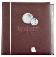 NUMIS album, érmék számára, benne 7db berakólap. Használt, jó állapotban.