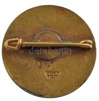 1939. "Egyesült Női Tábor 1939" zománcozott Br jelvény, hátlapon "BERÁN N BPEST"...