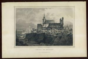 cca 1840 Sepesi Sz. György acélmetszet / Sepesi Sz. György engraving (24 x 16cm)