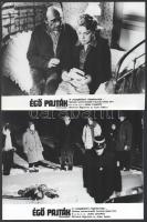 cca 1973 ,,Égő pajták - egy vizsgálóbíró rögeszméje" című francia - olasz film jelenetei és sze...