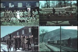 1942-1943 Thöresz Dezső békéscsabai gyógyszerész és fotóművész, a II. világháborúban egy sebesülteke...