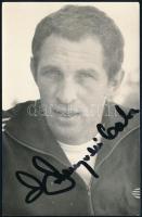 Fenyvesi Csaba (1943-2015) háromszoros olimpiai és világbajnok vívó, sportvezető, orvos, rákkutató aláírt fotója 9x13 cm / Oympic champion fencer autograph signed photo