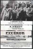 cca 1986 előtt, külföldön készült filmek egy-egy jelenete, 13 db vintage produkciós filmfotó, a hasz...