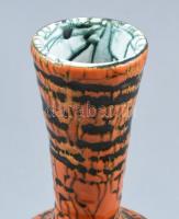 Gorka iparművészeti vállalatos váza kézzel festett jelzés nélkül, hibátlan 32cm