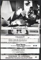 cca 1989 előtt, külföldön készült filmek egy-egy jelenete, 17 db vintage produkciós filmfotó, a hasz...