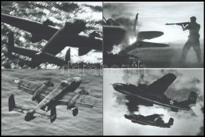 2001 ,,Pearl Harbor - Égi háború" című film jelenetei és szereplői, 13 db mai nagyítás, 10x15 cm