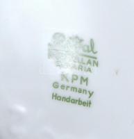 KPM berlini retró váza, jelzett, hibátlan, m: 19 cm