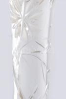 Nagy méretű aufsatz, puttókkal. aranyozott spiáter, kristály. d: 30 cm, m: 53 cm