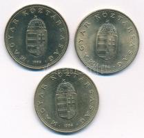 1993-1995. 100Ft Cu-Ni-Zn (3xklf) T:1- karc. 
Adamo F12