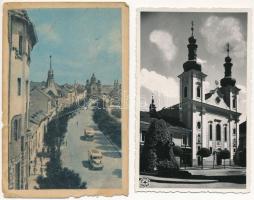 8 db főleg RÉGI történelmi magyar város képeslap vegyes minőségben: Kassa, Marosvásárhely, Ungvár, M...