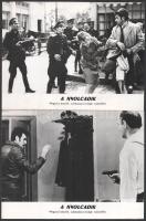 cca 1989 ellőtt készült ,,A nyolcadik" című bolgár film jelenetei és szereplői, 11 db vintage p...