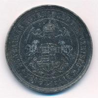 Arad 1874. "Az aradi vértanúk kivégzésének 25. évfordulójára" Zn emlékérem. "SZABADSÁ...