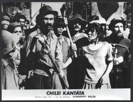 cca 1976 ,,Chilei kantáta" című kubai film jelenetei és szereplői, 7 db vintage produkciós film...