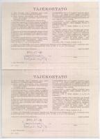 Budapest 1991. "Országos Kárrendezési és Kárpótlási Hivatal" kárpótlási jegye 1000Ft-ról (...