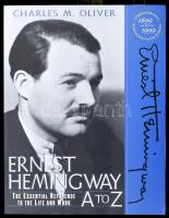 Charles M. Oliver: Ernest Hemingway A to Z. The essential reference to the life and work. New York, 1999., Checkmark Books. Angol nyelven. Fekete-fehér fotókkal illusztrált. Kiadói papírkötés