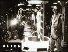 cca 1979 ,,Alien - az idegen, a szörny" című amerikai sci-fi film jelenetei, 9 db produkciós NE...