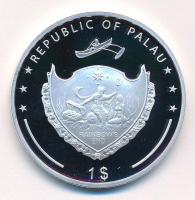 Palau 2013. 1$ ezüstözött Cu "A történelem legnagyobb hadurai - Oda Nobunaga" részben mult...