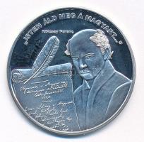 DN "Nemzetünk nagyjai - Kölcsey Ferenc" kétoldalas Ag emlékérem tanúsítvánnyal (10,37g/0.999/35mm) T:PP ujjlenyomat