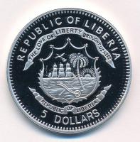 Libéria 2011. 5$ Cu "Nagy Hadvezérek - Gonzalo de Cordoba" multicolor festéssel, kapszuláb...