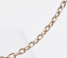 Ezüst(Ag) masszív anker nyaklánc, jelzett, h: 45,5 cm, nettó: 6,7 g