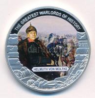 Libéria 2011. 5$ Cu "Nagy Hadvezérek - Helmuth von Moltke" multicolor festéssel, kapszulában T:PP Liberia 2011. 5 Dollars Cu "The Greatest Warlords of History - Helmuth von Moltke" with multicolor picture, in capsule C:PP