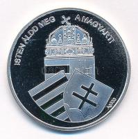 DN "Nemzetünk nagyjai - Bethlen István" kétoldalas Ag emlékérem tanúsítvánnyal (15g/0,333/...