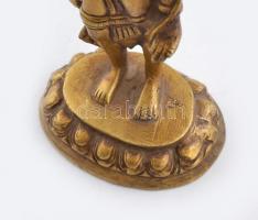 Jelzés nélkül: Síva. Réz, kopott, m: 23 cm