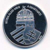 DN "Nemzetünk nagyjai - Hajós Alfréd" kétoldalas Ag emlékérem tanúsítvánnyal (15g/0,333/35...