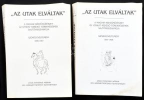 "Az utak elváltak." A magyar képzőművészet új utakat kereső törekvéseinek sajtóvisszhangja. Szöveggyűjtemény I-II. köt. I. köt.: 1901-1908. II. köt.: 1909-1910. Gyűjtötte, vál., szerk. és a névmutatót készítette. Pécs-Bp., 2009., MTA Művészettörténeti Kutatóintézet. Kiadói papírkötések, az I. kötet borítójának alsó sarka foltos.