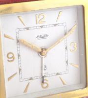 Jaeger utazó óra, működik, kopásnyomokkal, m:10 cm