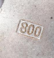 Ezüst (Ag) charmos karkötő, jelzett, h: 19 cm, nettó: 30 g