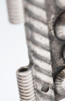 Ezüst (Ag) filigrán reif, jelzett, nettó: 38 g, d: 6 cm