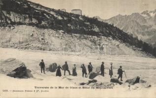 Mer de Glace and Hotel Montanvert