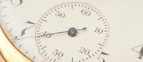 Elgin 14K arany (Au) zsebóra. Jelzett szerkezet, tok. br 59,8 g d:45mm