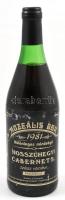 1981 Hosszúhegyi Cabernet S[auvignon], muzeális bor, hajós-bajai borvidék, szakszerűen tárolt bontatlan palack vörösbor, kopott, sérült címkével, 0,75l.