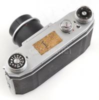 Praktika mikorszkóp fotó gép, 4 db Zeiss lencsével