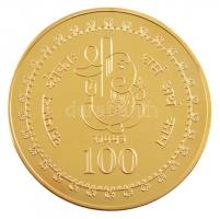 DN "Kámaszutra - Csillagvirág" aranyozott Cu multicolor érem, német nyelvű leírással, magy...