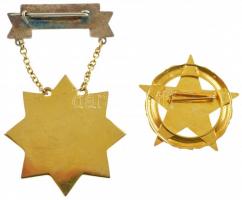 ~1970. "A Belkereskedelem Kiváló Dolgozója" aranyozott zománcozott kitüntetés + "Kivá...