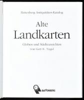 Nagel, Gert: Alte Landkarten Katalogue. München, 1994, Battenberg Verlag. Német nyelven, Kiadói papí...