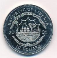 Libéria 2001. 10$ "Szabadság pillanatai - Magyar szabadságharc 1848" multicolor T:1 (erede...