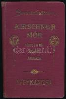 1936-1943 Nagykanizsa, Kirschner Mór Férfi és Női Kelmék Áruháza, kopott borítóval, bejegyzésekkel.
