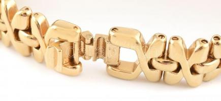 Rayond Weil női kvarc karóra. Aranyozott fém. Jelzett, garancia kártyával, eredeti dobozában, jó áll...