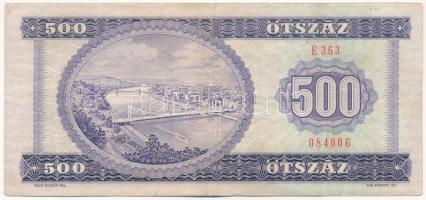 1990. 500Ft "E 363 084006" T:III apró szakadás
Adamo F43