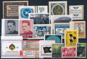 1913-2022 20 db különféle modern magyar levélzáró