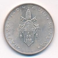 Vatikán 1970. 500L Ag VI. Pál T:1- Vatican 1970. 500 Lire Ag Paulus VI C:AU Krause KM# 123
