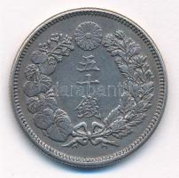 Japán 1907. 50S Ag T:1-
Japan 1907. 50 Sen Ag C:AU
Krause Y# 31