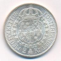 Svédország 1939. 2Kr Ag "V. Gusztáv" T:1-
Sweden 1939. 2 Kronor Ag "Gustaf V" C...