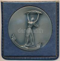 1970. Felszabadulási Csillagtúra 1945-1970 ezüstpatinázott fém emlékérem eredeti, Állami Pénzverő műanyag tokban (70mm) T:1-